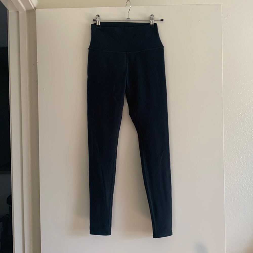 Alo leggings dark green